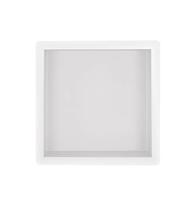 Wiesbaden Inbouwnis | Exellence | 30x30x10cm | RVS Mat Wit - thumbnail