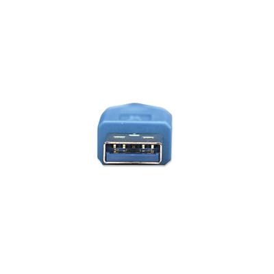 Manhattan USB-kabel USB 3.2 Gen1 (USB 3.0 / USB 3.1 Gen1) USB-A stekker, USB-A bus 2.00 m Blauw Vergulde steekcontacten, UL gecertificeerd 322379-CG Manhattan USB-kabel USB 3.2 Gen1 (USB 3.0 / USB 3.1 Gen1) USB-A stekker, USB-A bus 2.00 m Blauw Vergulde steekcontacten, UL gecertificeerd 322379-CG