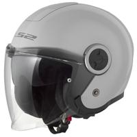 LS2 jethelm "of620 classy solid" helmet of620 classy solid xxl grey - thumbnail