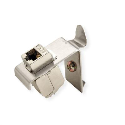ROLINE DIN-rail adapter, leeg, voor 1 keystone