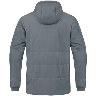 JAKO 7103 Coachvest Team Met Kap - Steengrijs - S JAKO 7103 Coachvest Team Met Kap - Steengrijs - S