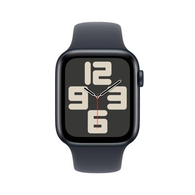 Apple Watch SE GPS - 44 mm - Midnight aluminium kast - Midnight sportband - M/L Apple Watch SE GPS - 44 mm - Midnight aluminium kast - Midnight sportband - M/L