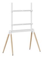 TV vloerstandaard, 55&apos;&apos; - 86&apos;&apos;, wit/hout - thumbnail