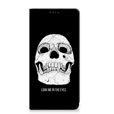Mobiel BookCase Samsung Galaxy A05 Skull Eyes Mobiel BookCase Samsung Galaxy A05 Skull Eyes