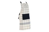 Schort met Buidelzak DKD Home Decor 70 x 1 x 85 cm Zwart Beige Blauw Katoen - thumbnail