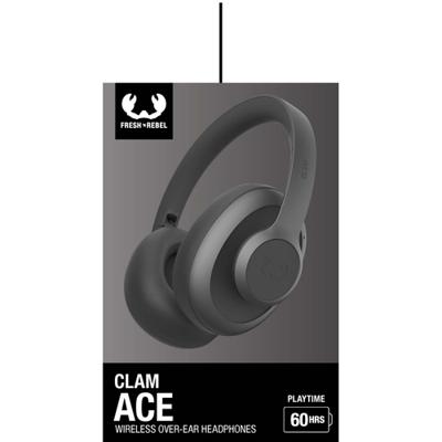 Fresh 'n Rebel Clam Ace bluetooth over-ear koptelefoon - Storm Grey