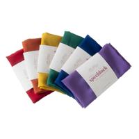 Little Botanic Playcycle speeldoeken regenboog set 65cm 6-delig - thumbnail