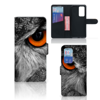 Huawei P40 Pro | Telefoonhoesje | Met pasjeshouder | Uil - thumbnail