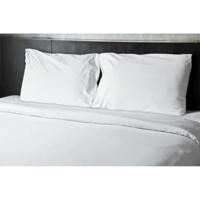 Beddengoedset HOME LINGE PASSION Flat sheet Wit Eenpersoonsbed 180 x 290 cm - thumbnail