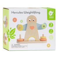 Classic World houten hercules weegschaal, 7dlg. - thumbnail