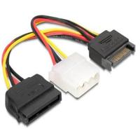 4-pin SATA Male to SATA FEMALE & MOLEX Cable - thumbnail