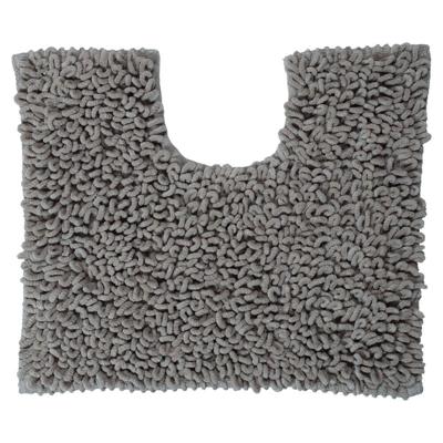 Sealskin Twist toiletmat microfiber 45x50 grijs Sealskin Twist toiletmat microfiber 45x50 grijs