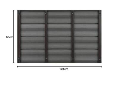 Vloerelement voor solardouche of zwembadladder HKC Vloerelement voor solardouche of zwembadladder HKC