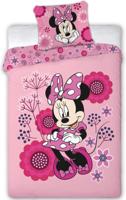 Disney Minnie Mouse Dekbedovertrek flowers - 140 x 200 cm - Polyester - thumbnail