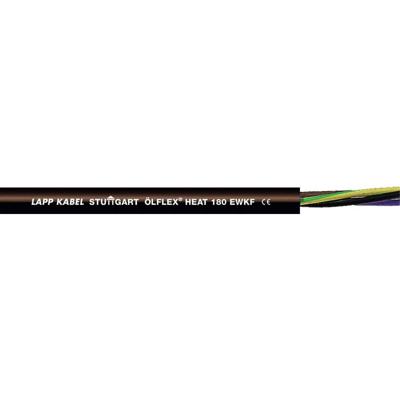 LAPP ÖLFLEX® HEAT 180 EWKF Hogetemperatuurkabel 7 G 1.5 mm² Zwart 46115/100 100 m