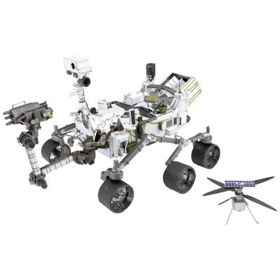 Metal Earth Mars Rover Perseverance & Ingenuity Helicopter Metalen bouwpakket Metal Earth Mars Rover Perseverance & Ingenuity Helicopter Metalen bouwpakket