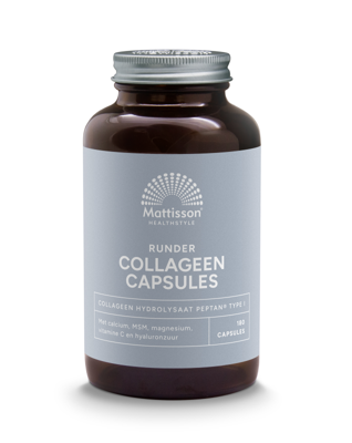 Mattisson HealthStyle Runder Collageen Capsules Mattisson HealthStyle Runder Collageen Capsules