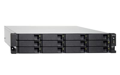 TS-1283XU-RP - NAS-server - 12 bays - rack-uitvoering - SATA 6Gb/s - RAID 0, 1, 5, 6, 10, 50, JBOD, 60 - RAM 8 GB