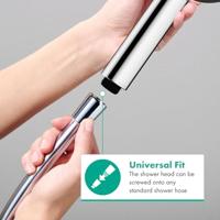 Hansgrohe Handdouche Pulsify Select S 3jet Relaxation EcoSmart 10.5 cm Chroom - thumbnail