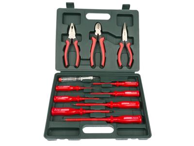 Brüder Mannesmann Schroevendraaier en tangenset elektro (Hobby) - 11240