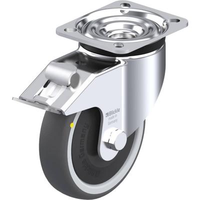 Blickle LK-PATH 125KF-1-FI-ELS Zwenkwiel met rem Wieldiameter: 125 mm Draagvermogen (max.): 160 kg 1 stuk(s) Blickle LK-PATH 125KF-1-FI-ELS Zwenkwiel met rem Wieldiameter: 125 mm Draagvermogen (max.): 160 kg 1 stuk(s)