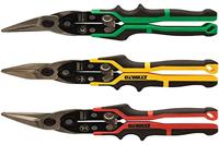 DEWALT Plaatschaar ERGO set van 3 stuks recht (geel), links (rood), rechts (groen) DWHT14676-0 - thumbnail