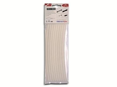 HellermannTyton 308-30615 Krimpkous assortiment Transparant 6 mm 2 mm Krimpverhouding:3:1 10 stuk(s)