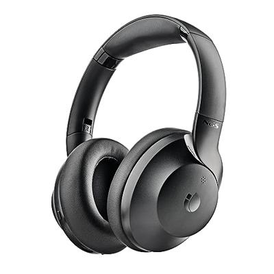 NGS Artica Shake Draadloze hoofdtelefoon, Bluetooth-compatibele hoofdtelefoon, Verstelbare Hoofdband, Draaibare Oorbeschermers, ANC-ruisonderdrukkingstechnologie, Geïntegreerde Microfoon, Zwart