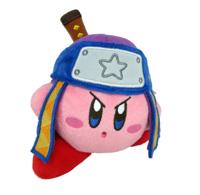 Kirby Pluche - Ninja Kirby (blue/purple cap) - thumbnail