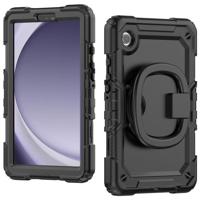 Mobilize Rotating Defender Case Stand Function for Samsung Galaxy Tab A9/A11 8.7 Black - thumbnail