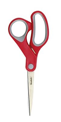 Schaar Scotch 20cm comfort rood blister Schaar Scotch 20cm comfort rood blister