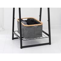 Brabantia Wasmand - 40 liter - opvouwbaar - pepper black 232725 - thumbnail
