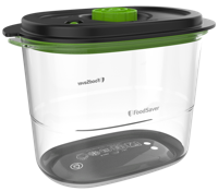 FoodSaver FFC023X Voorraaddoos Ovaal Doos 1,8 l Zwart, Transparant 1 stuk(s) - thumbnail
