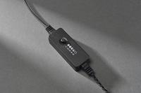 Konstsmide 6622-117 Micro-lichtketting Buiten werkt op het lichtnet Aantal lampen 120 LED Warmwit Verlichte lengte: 11.9 m Dimbaar - thumbnail