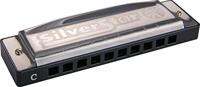 Hohner Silver Star C diatonische mondharmonica met doosje - thumbnail