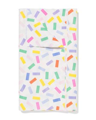 HEMA Tafelkleed 220x138cm papier kleur (multicolor)