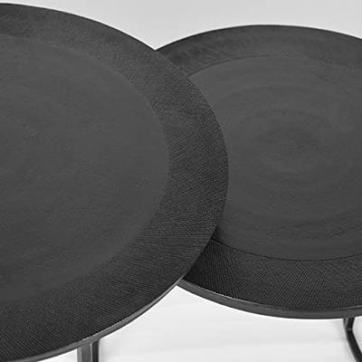 LABEL51 Salontafel 'Tres' Set van 3 stuks, kleur Zwart