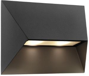 Nordlux pontio 27 gevelverlichting zwart 2 GU10 fittingen 27 cm
