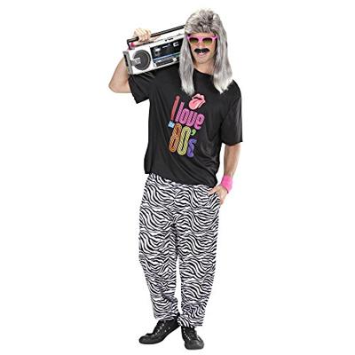 Baggy broek 80&apos;s zebra