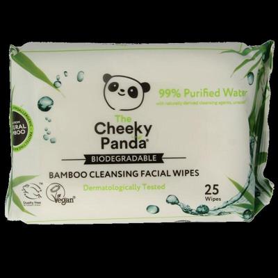 The Cheeky Panda Bamboo Cleansing Facial Wipes The Cheeky Panda Bamboo Cleansing Facial Wipes