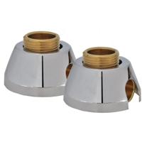 Wiesbaden Set mess.sold.muurplaatkoppelingen+rozet 1/2"x12 - thumbnail