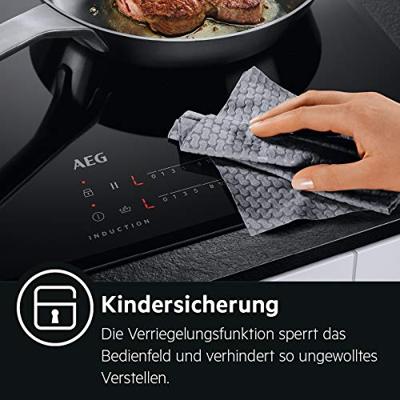 AEG IAE84411XB Inductie kookplaat Zwart - thumbnail