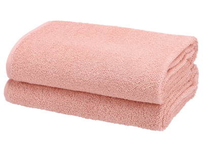 LIVARNO home 2 Handdoeken 100 x 50 cm (Lichtroze) LIVARNO home 2 Handdoeken 100 x 50 cm (Lichtroze)