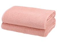 LIVARNO home 2 Handdoeken 100 x 50 cm (Lichtroze) - thumbnail