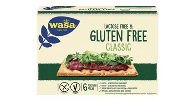 Zweeds knackebrood classic glutenvrij 6 x 40 gram