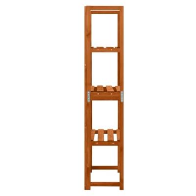 VidaXL Latwerk met schappen 55x30x140 cm massief vurenhout VidaXL Latwerk met schappen 55x30x140 cm massief vurenhout