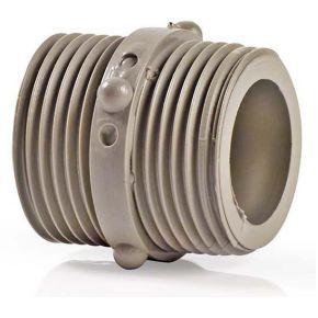 Nedis Slangadapter | 3/4'' | 3/4'' | Kunststof | Grijs | 1 stuks - WAHA3434 WAHA3434