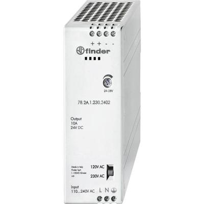 Finder 78.2A.1.230.2402 DIN-rail netvoeding 24 V/DC 10 A 240 W Inhoud 1 stuk(s)