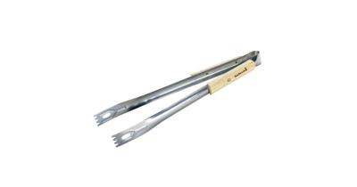 Barbecook Tang rvs met berkenhout handvat