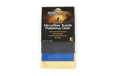 MusicNomad MN203 Super Soft Microfiber Suede Polishing Cloth poetsdoeken 3 stuks